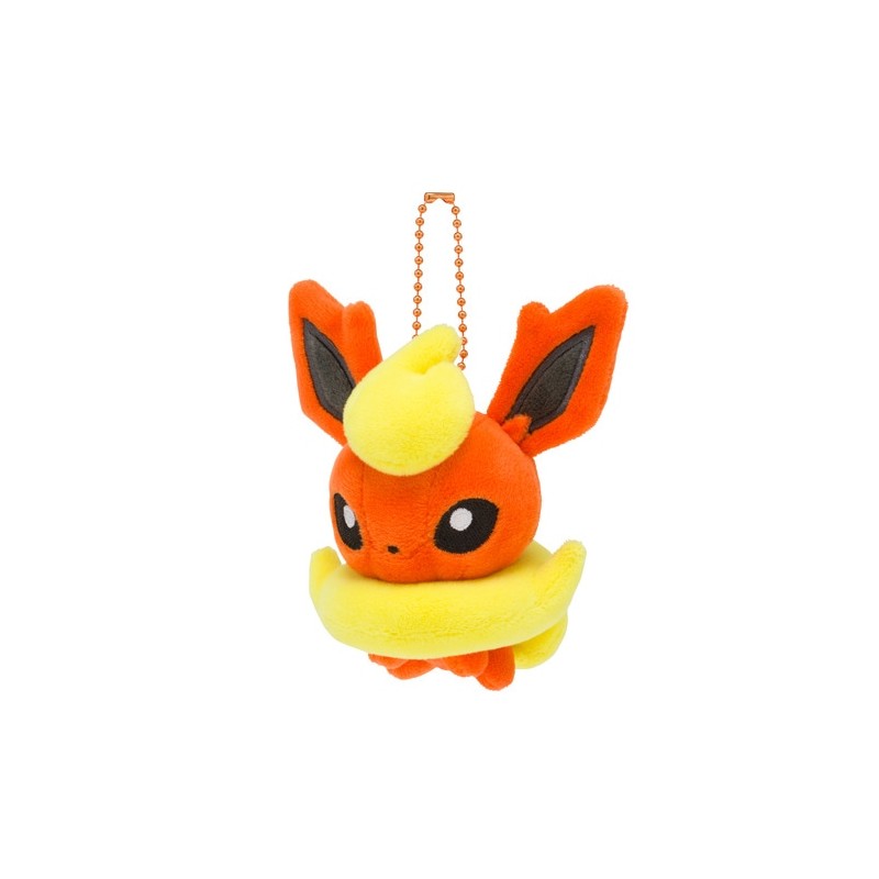 COMMANDE - POKEMON CENTER JAPON - KEYCHAIN POKEDOLL PYROLI