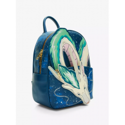 COMMANDE - IMPORT USA - Studio Ghibli Spirited Away Haku Dragon Stars Mini Backpack