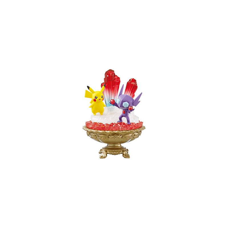 STOCK - RE-MENT POKEMON - GEMSTONE COLLECTION 2 - Pikachu & Tenefix