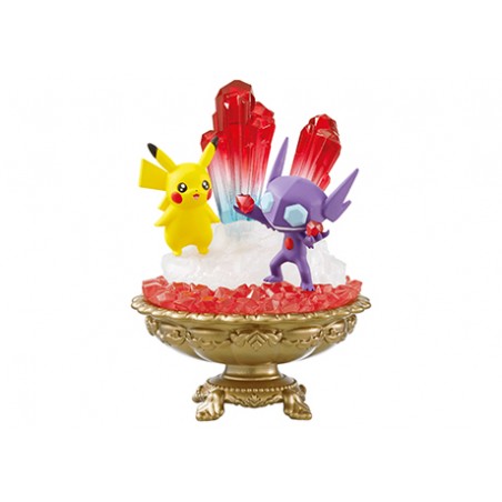 STOCK - RE-MENT POKEMON - GEMSTONE COLLECTION 2 - Pikachu & Tenefix