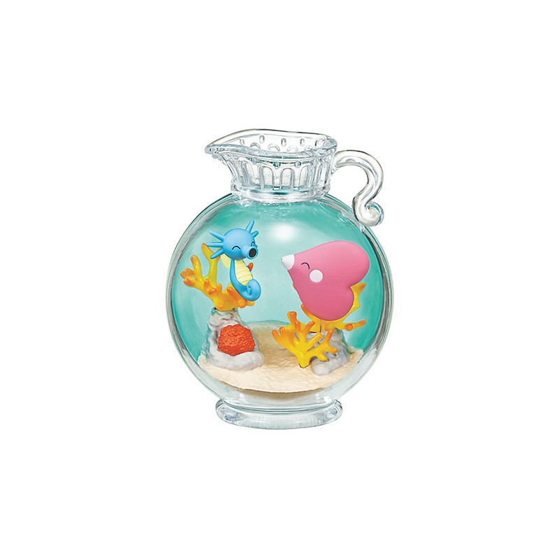 STOCK - RE-MENT POKEMON - AQUA BOTTLE 2 - 5. HYPOTREMPE & LOVDISC