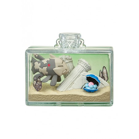 STOCK - RE-MENT POKEMON - AQUA BOTTLE 2 - 6. RELICANTH & COQUIPERL