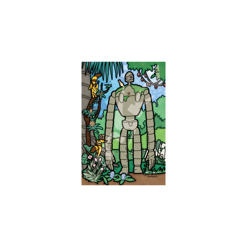 STOCK - GHIBLI - LE CHATEAU DANS LE CIEL - Puzzle 126pcs