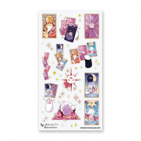 STOCK - STICKII - FEUILLE DE STICKERS