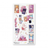 STOCK - STICKII - FEUILLE DE STICKERS