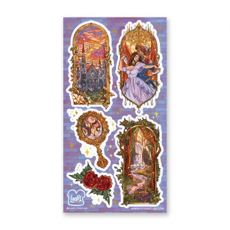 STOCK - STICKII - FEUILLE DE STICKERS