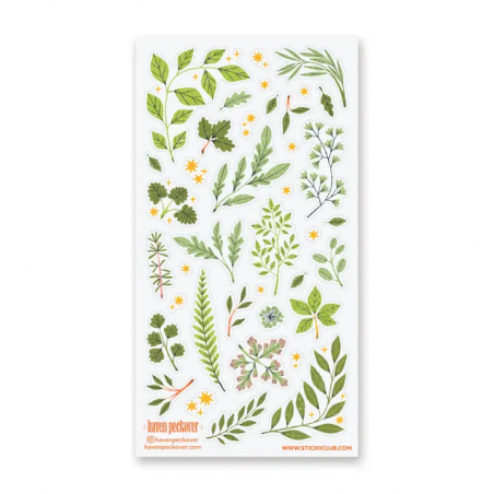 STOCK - STICKII - FEUILLE DE STICKERS