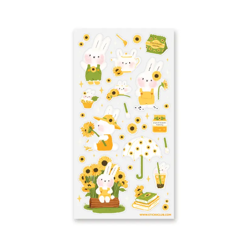 STOCK - STICKII - FEUILLE DE STICKERS