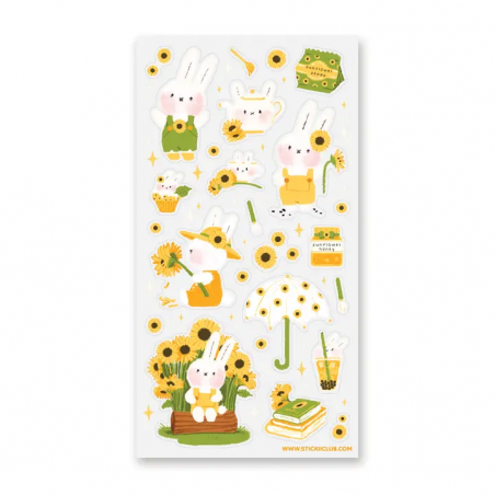 STOCK - STICKII - FEUILLE DE STICKERS