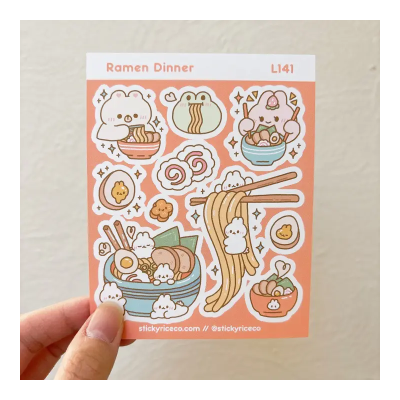 STOCK - STICKYRICECO - Stickersheet