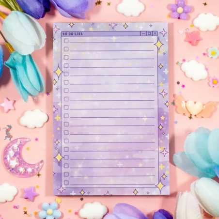 STOCK - UNICORN ECLISPE - Bloc-notes Sparkles