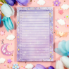STOCK - UNICORN ECLISPE - Bloc-notes Sparkles