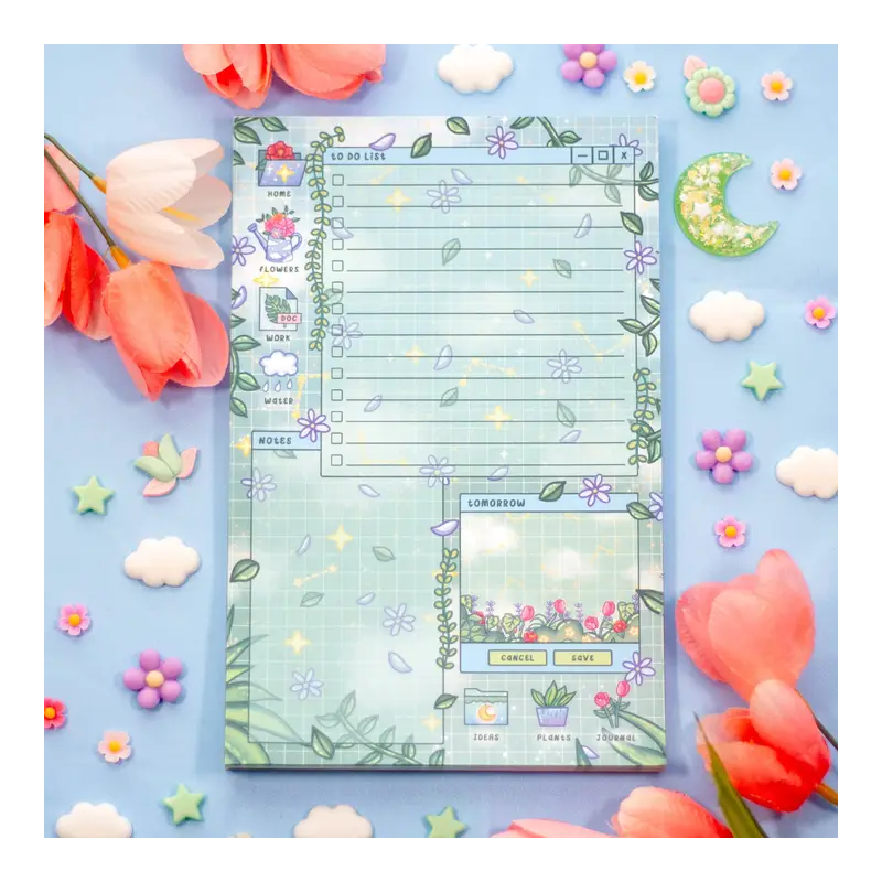 STOCK - UNICORN ECLISPE - Bloc-notes Botanical Bliss