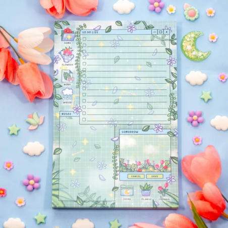 STOCK - UNICORN ECLISPE - Bloc-notes Botanical Bliss