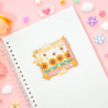 STOCK - UNICORN ECLISPE - Cahier à stickers Sunflower dream