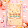 STOCK - UNICORN ECLISPE - Cahier à stickers Sunflower dream