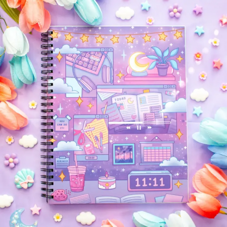 STOCK - UNICORN ECLISPE - Carnet de note Study Night