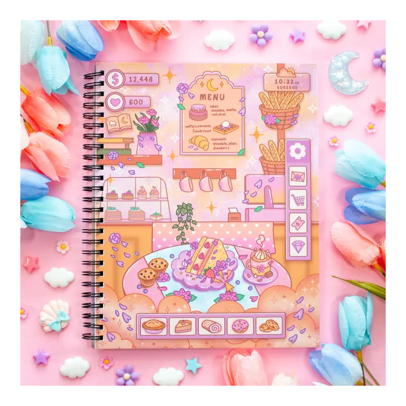 STOCK - UNICORN ECLISPE - Carnet de note Café Quest
