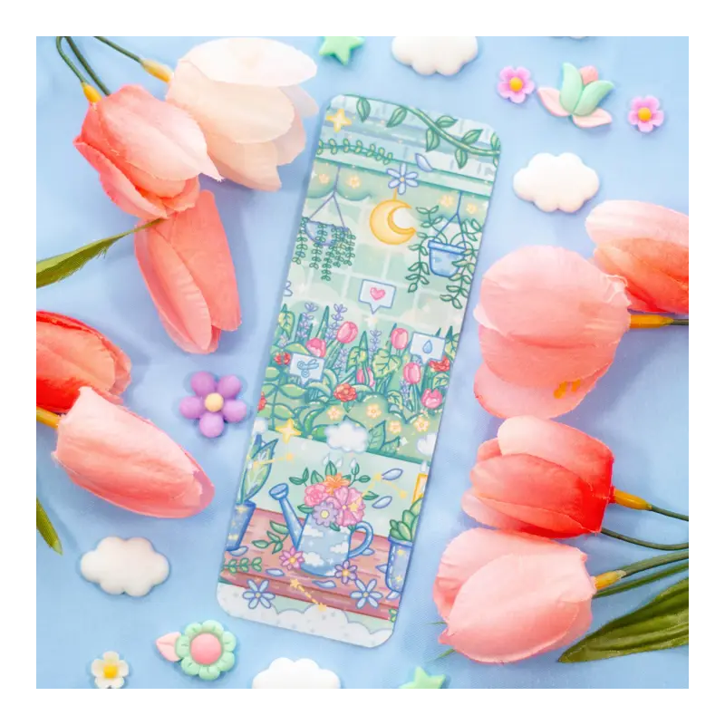 STOCK - UNICORN ECLISPE - Marque-page Botanical Bliss