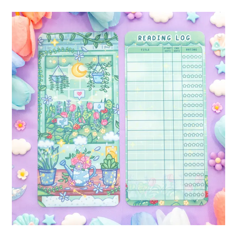 STOCK - UNICORN ECLISPE - Marque-page Reading log