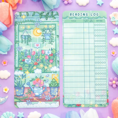 STOCK - UNICORN ECLISPE - Marque-page Reading log