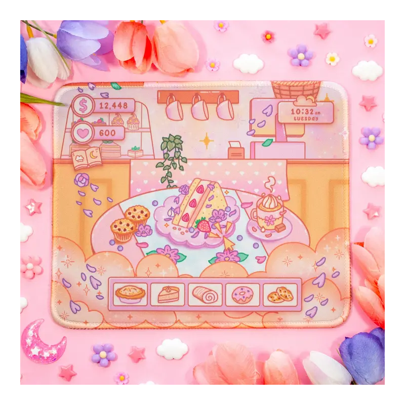 STOCK - UNICORN ECLISPE - Tapis de souris Café Quest
