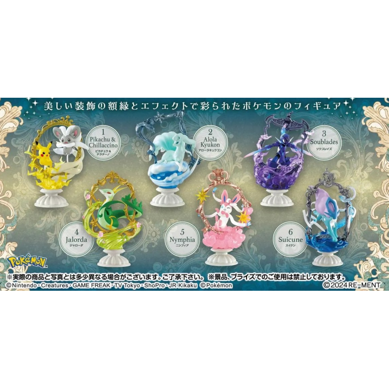 COMMANDE - RE-MENT POKEMON - DECORATIVE FRAME COLLECTION