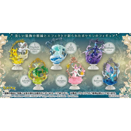 COMMANDE - RE-MENT POKEMON - DECORATIVE FRAME COLLECTION