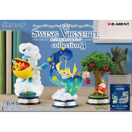 COMMANDE - RE-MENT POKEMON - SWING VIGNETTE COLLECTION 3