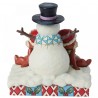 STOCK - ENESCO - DISNEY TRADITIONS - Chip n Dale Snowman Figurine