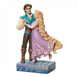 STOCK - ENESCO - DISNEY TRADITIONS - Rapunzel & Flynn Rider Love Figurine