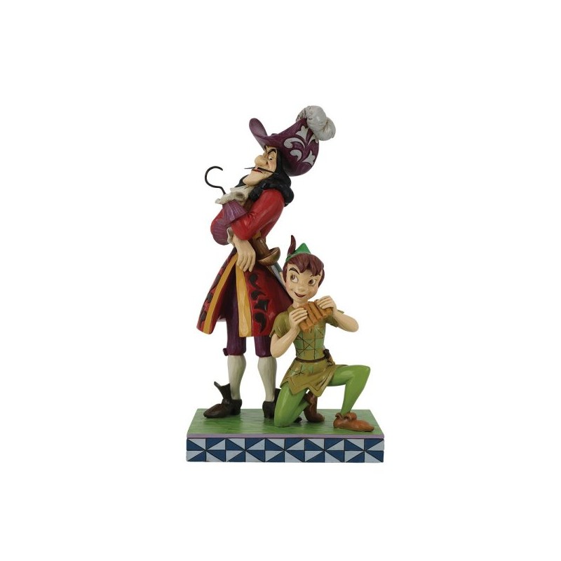 STOCK - ENESCO - DISNEY TRADITIONS - Peter Pan & Hook Figurine
