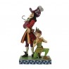 STOCK - ENESCO - DISNEY TRADITIONS - Peter Pan & Hook Figurine