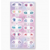 STOCK - STICKII - FEUILLE DE STICKERS