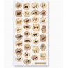 STOCK - STICKII - FEUILLE DE STICKERS