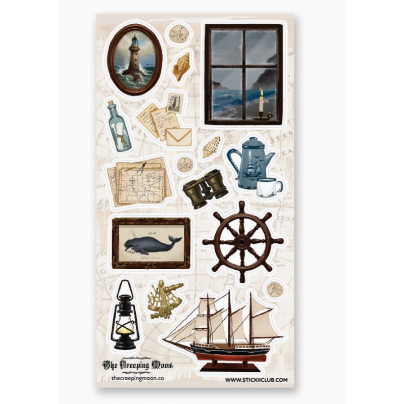 STOCK - STICKII - FEUILLE DE STICKERS