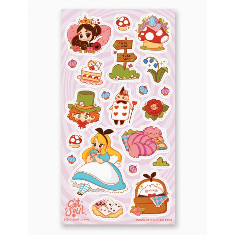 STOCK - STICKII - FEUILLE DE STICKERS