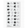 STOCK - STICKII - FEUILLE DE STICKERS