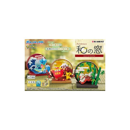 COMMANDE - RE-MENT POKEMON - Japanese Style Window