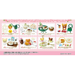 COMMANDE - RE-MENT Rilakkuma - ilakkuma Akogare no British Tea Time