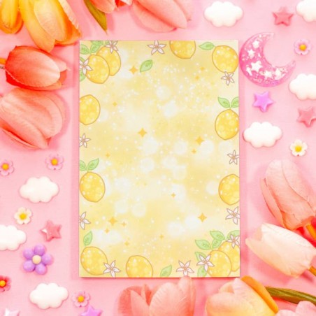 STOCK - UNICORN ECLISPE - Bloc-notes Citron