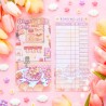 STOCK - UNICORN ECLISPE - Marque page reading log Café Quest