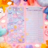 STOCK - UNICORN ECLISPE - Marque page reading log Boo Bash