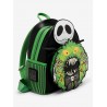 COMMANDE - IMPORT USA - Loungefly Disney The Nightmare Before Christmas Jack Skellington Wreath Glow-in-the-Dark Light-Up