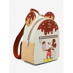 COMMANDE - IMPORT USA - Loungefly Disney Mickey Mouse Ice Cream Mini Backpack