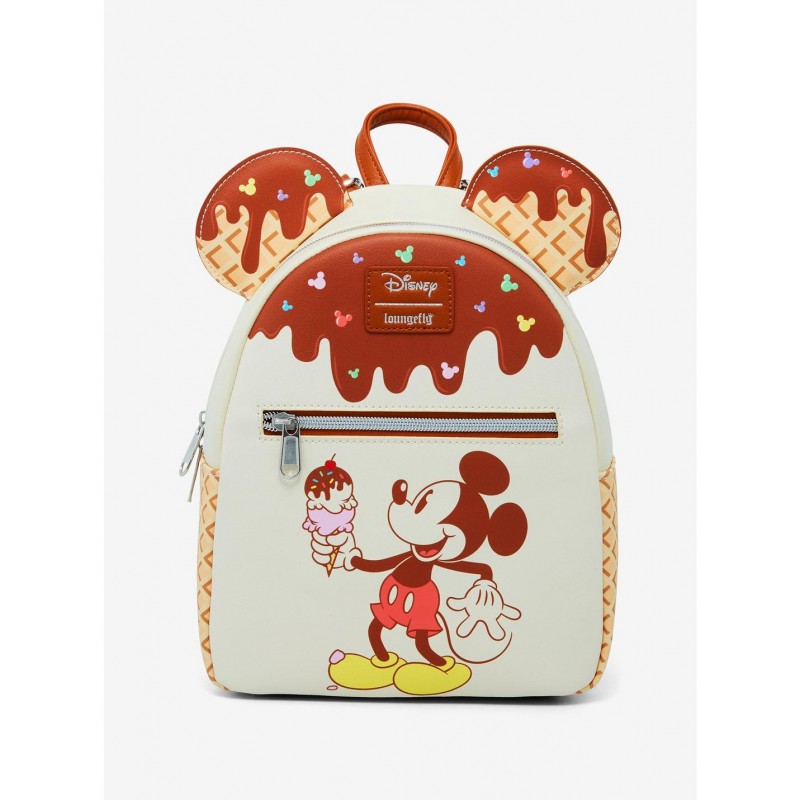 COMMANDE - IMPORT USA - Loungefly Disney Mickey Mouse Ice Cream Mini Backpack