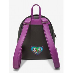 COMMANDE - IMPORT USA - Loungefly The Nightmare Before Christmas Jack & Sally Doll Mini Backpack