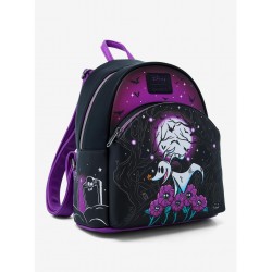 COMMANDE - IMPORT USA - Loungefly The Nightmare Before Christmas Zero Moon Doodle Mini Backpack