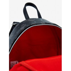 COMMANDE - IMPORT USA - Loungefly The Nightmare Before Christmas Jack & Sally Spiderweb Mini Backpack