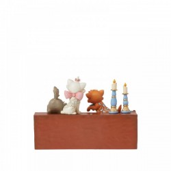 STOCK - ENESCO - DISNEY TRADITIONS - Paws at Play (Aristocats Kittens on Piano Figurine)